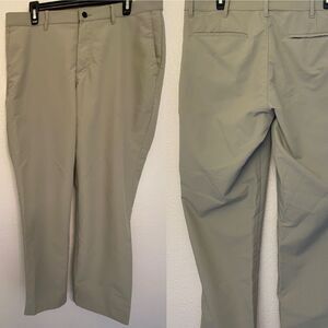 Banana Republic tan stretch Chino khaki work golf Pants 34x30